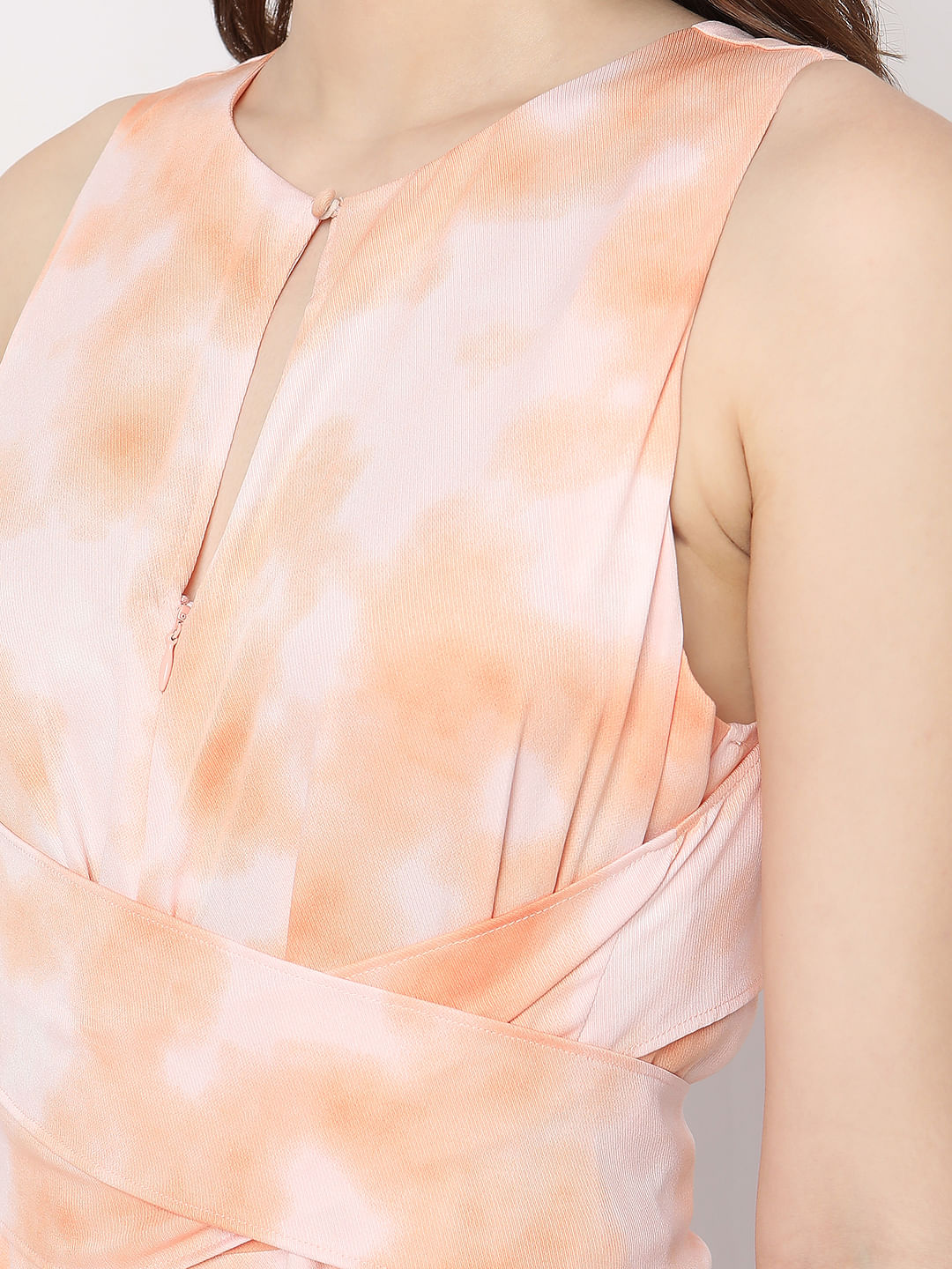 Peach Ombre Jumpsuit