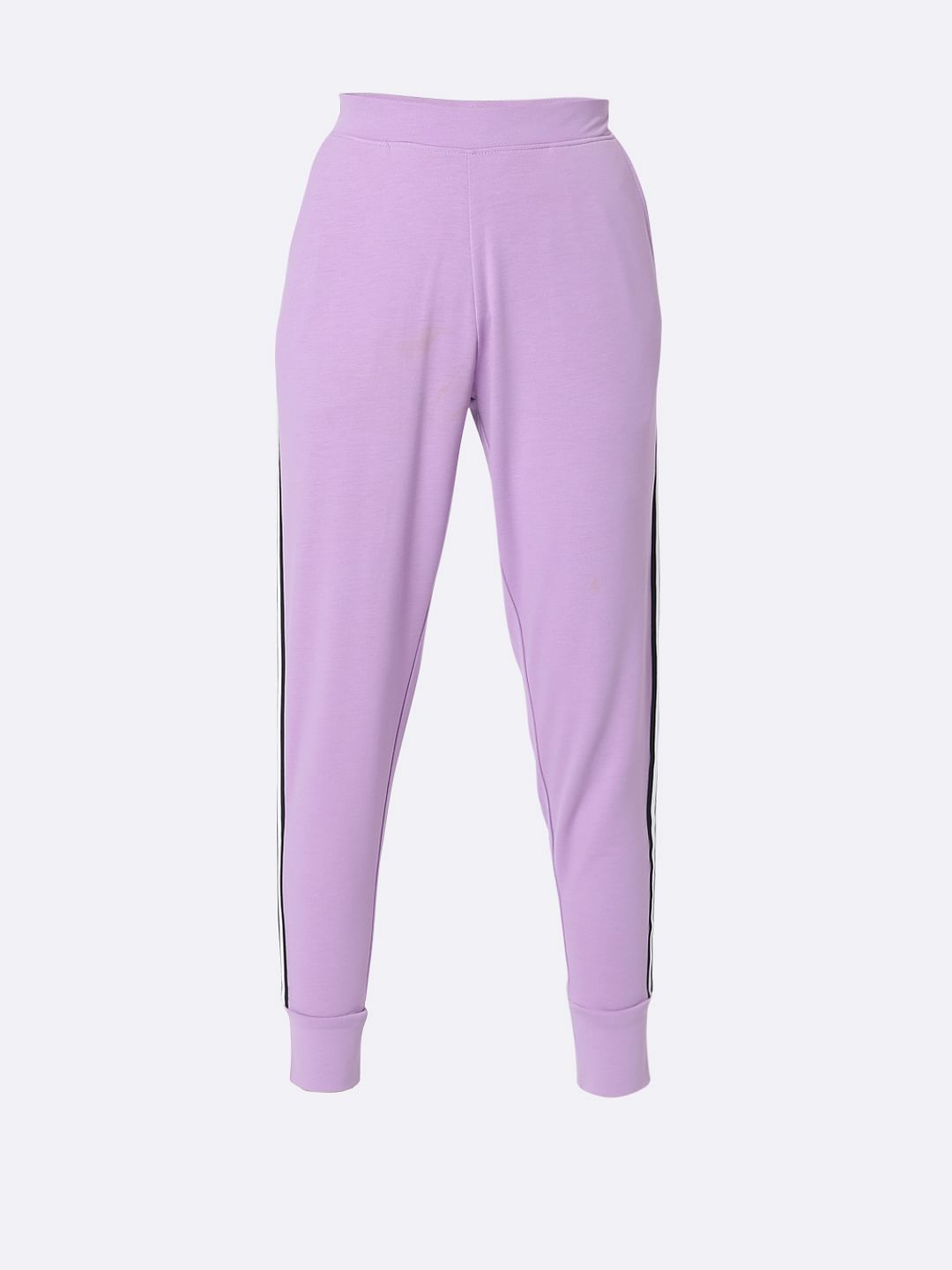 Purple High Rise Co-Ord Set Sweatpants