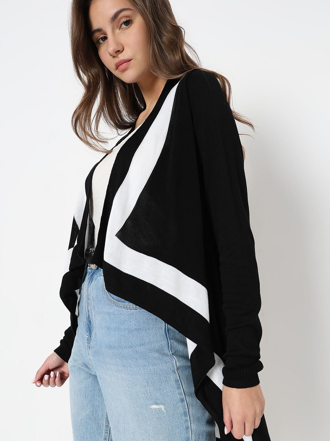 Monochrome Long Shrug