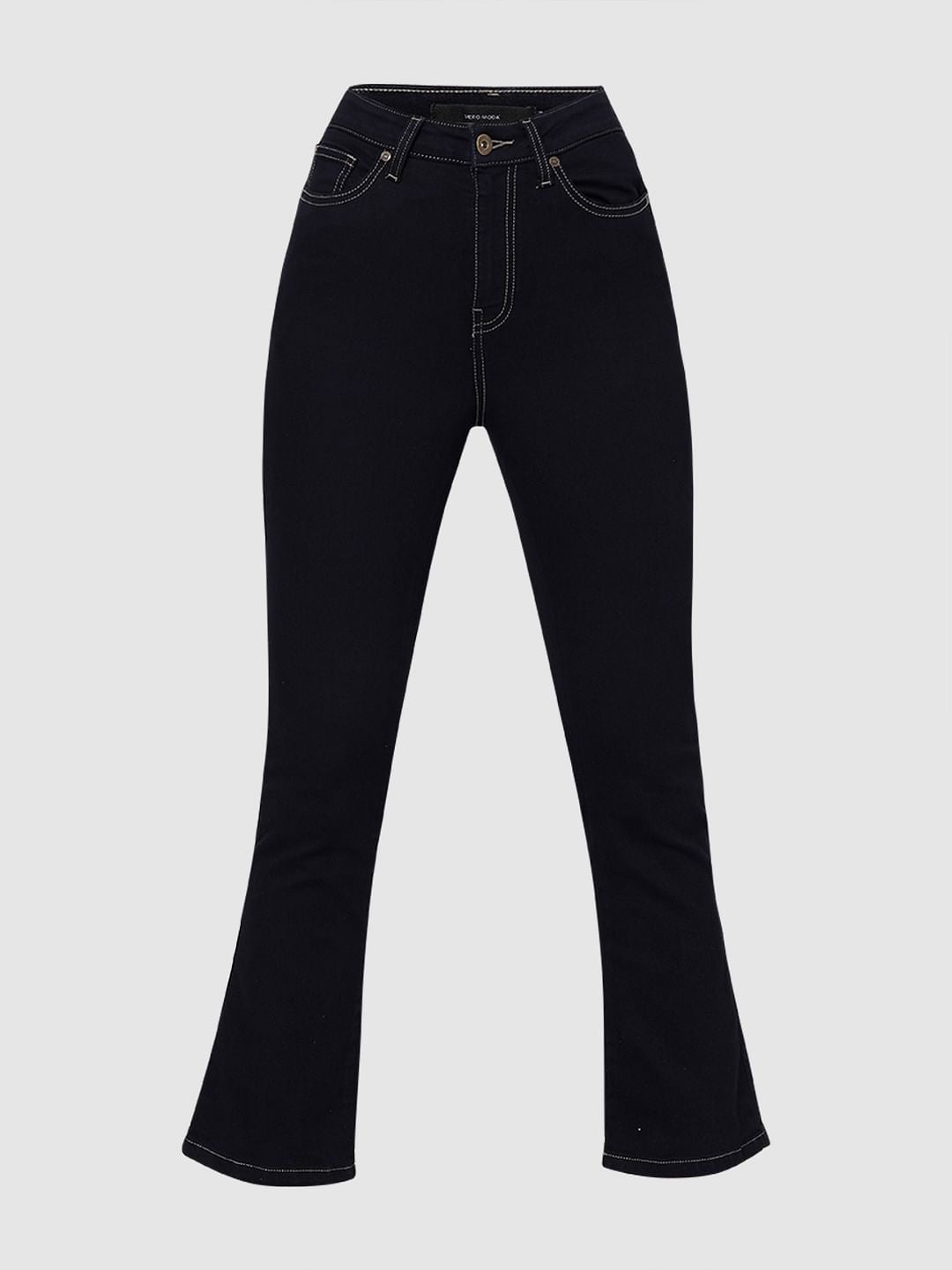 Dark Blue High Rise Petra Bootcut Jeans