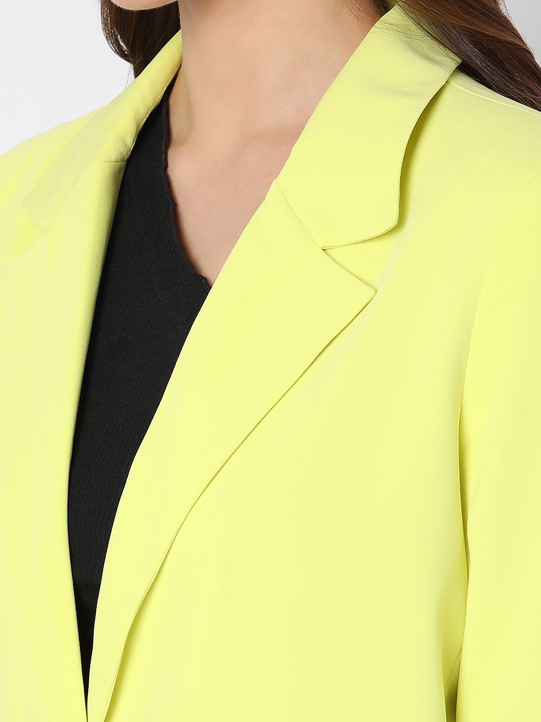 Lime Yellow Blazer