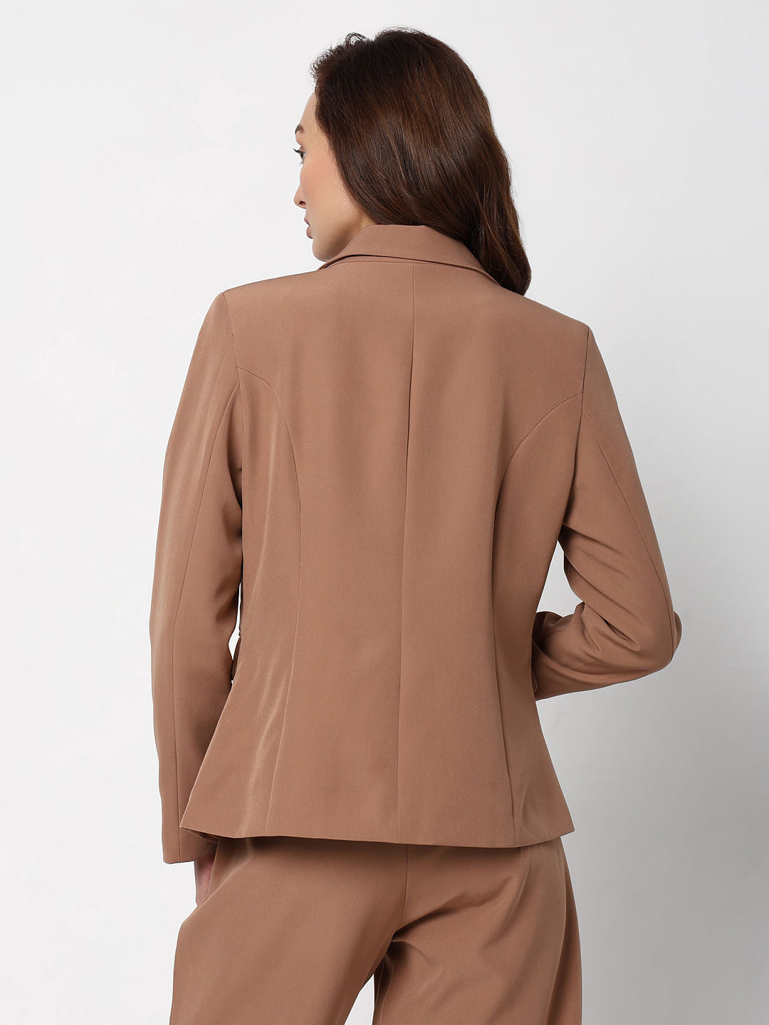 Beige Tailored Blazer