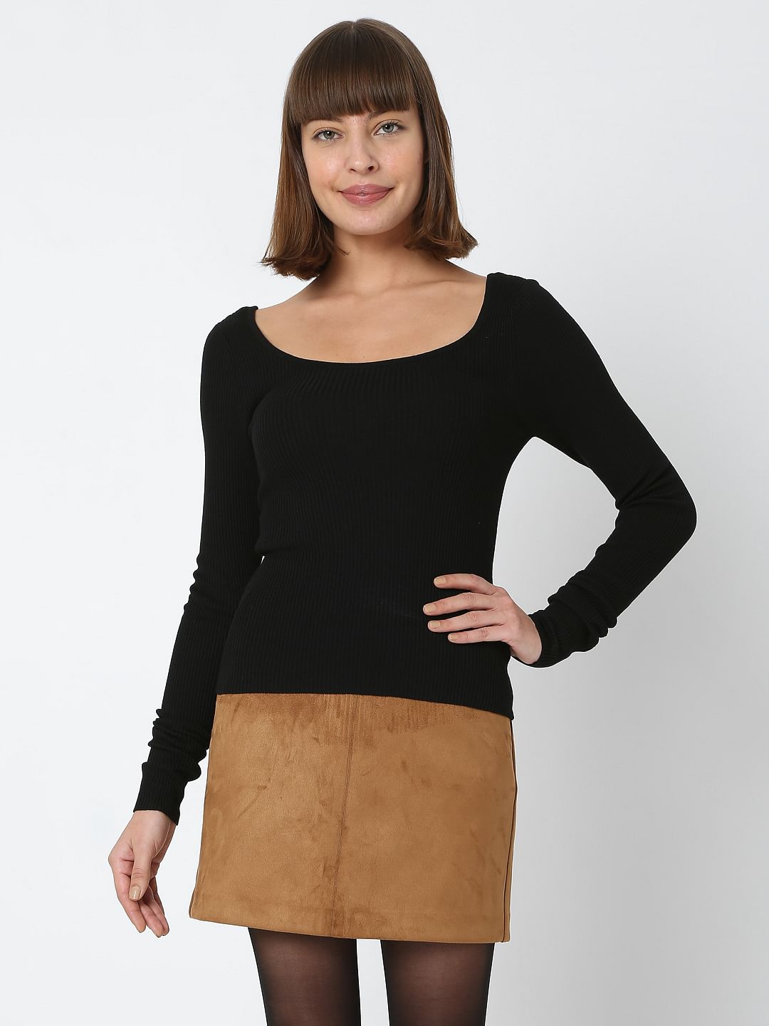 Black Body Fitting Top