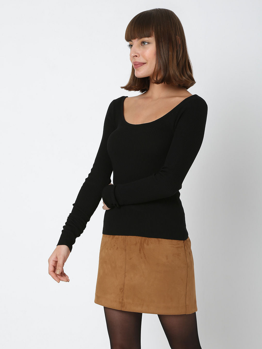 Black Body Fitting Top