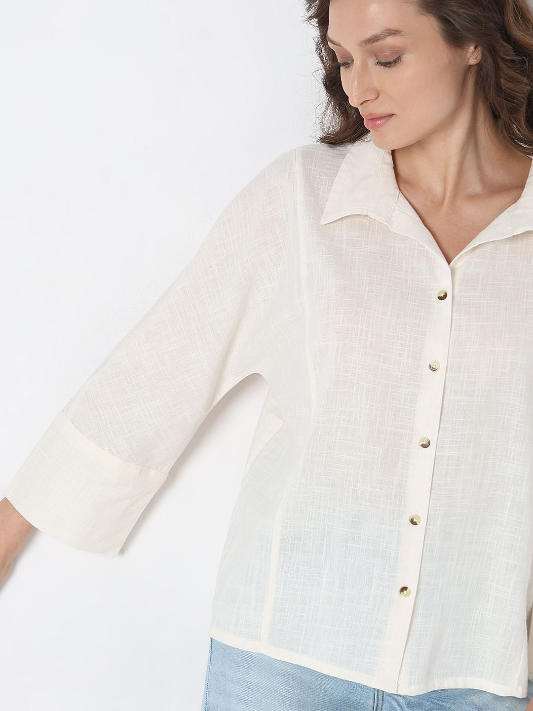 White Cotton Shirt