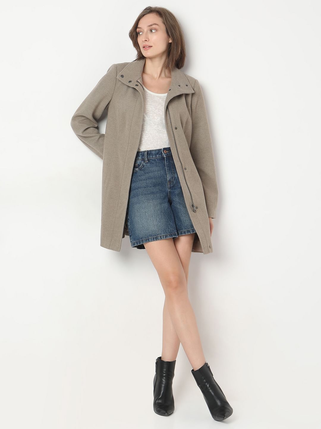Beige Long Coat