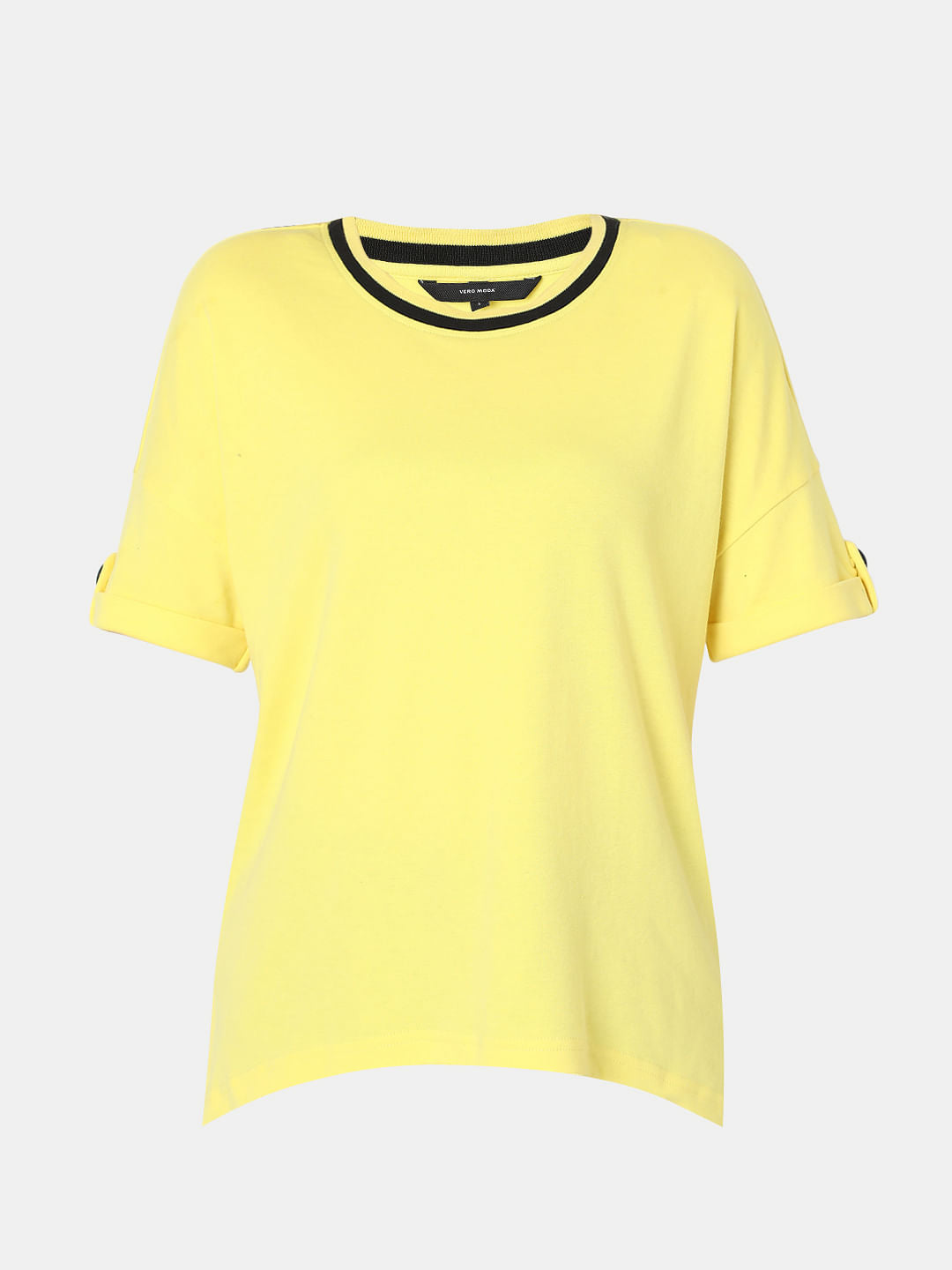 Yellow Graphic Print T-Shirt