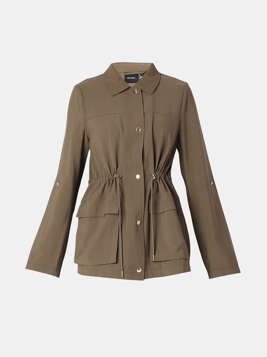 Brown Long Sleeve Jacket