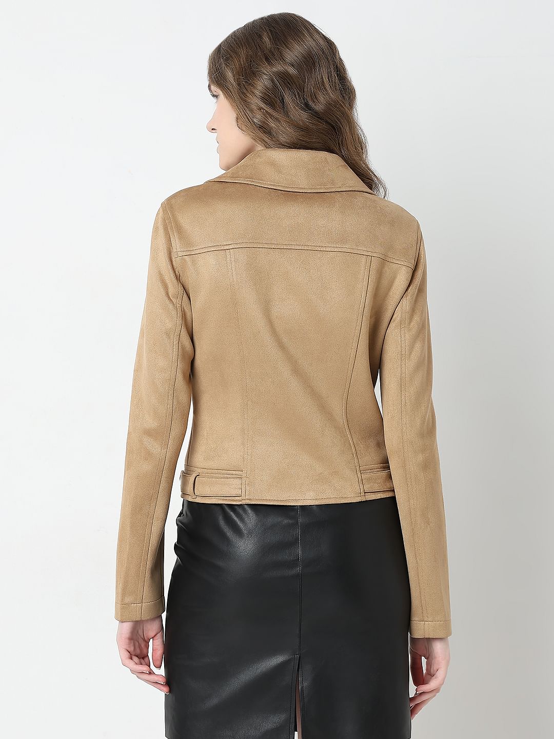 Brown Biker Jacket