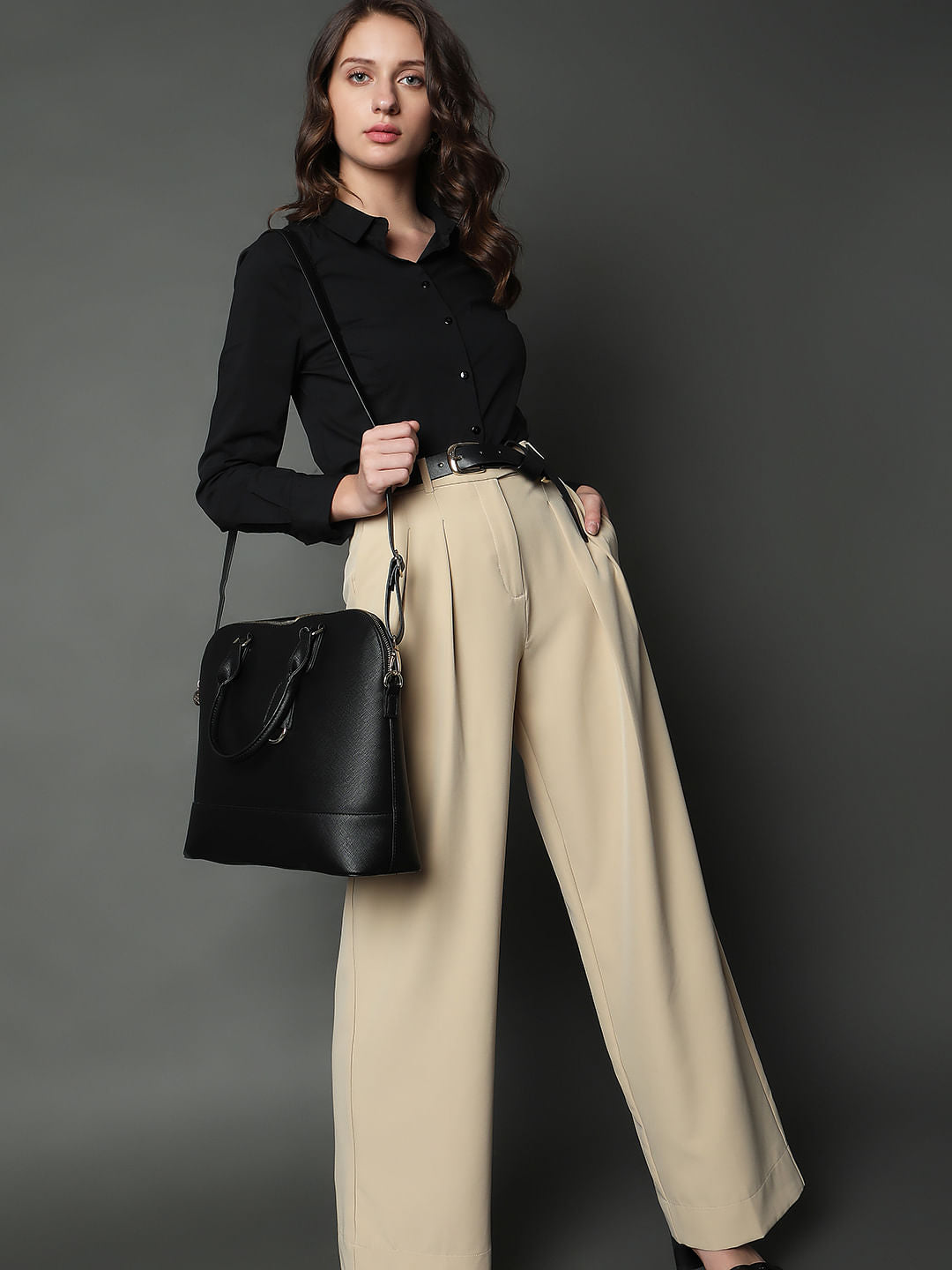 Black Oversized Handbag