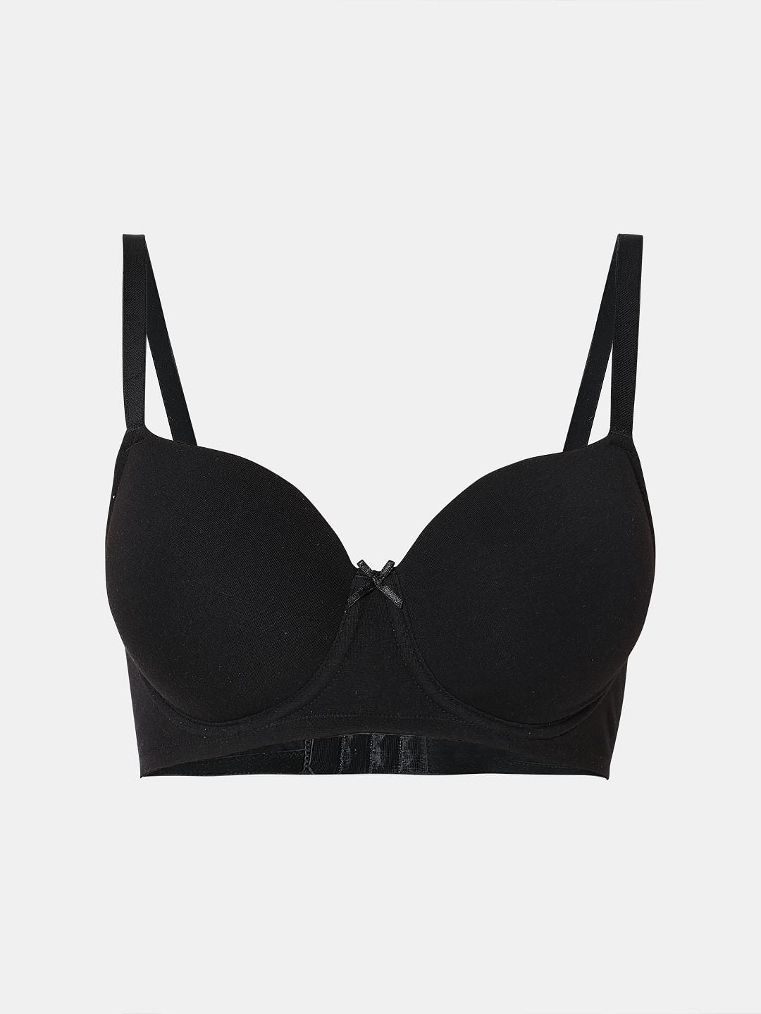 Intimates Pack Of 2 Underwired Padded T-Shirt Bra - Black