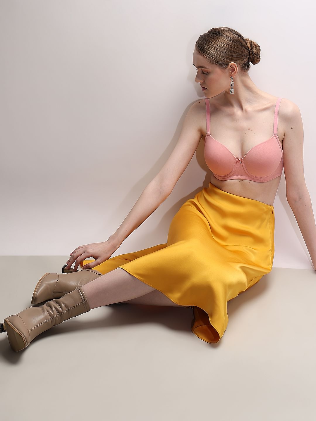 Intimates Light Pink Underwired Padded T-Shirt Bra