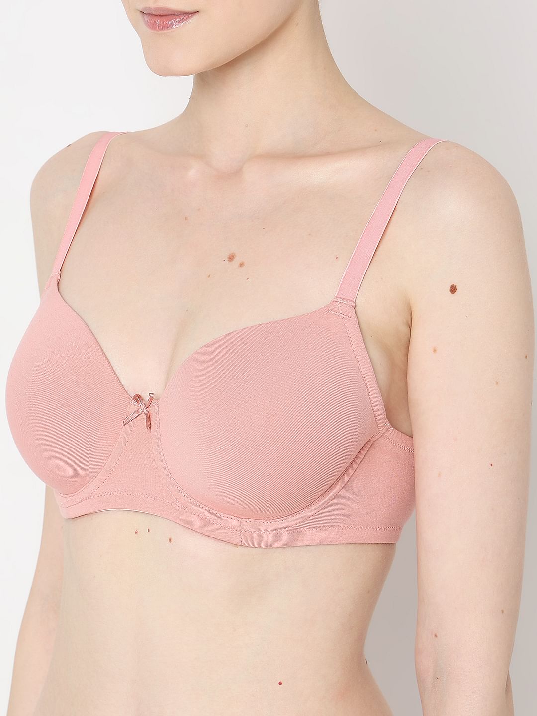 Intimates Light Pink Underwired Padded T-Shirt Bra