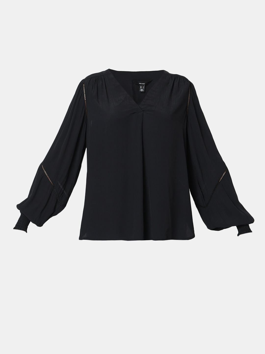 Black Full Sleeves Top