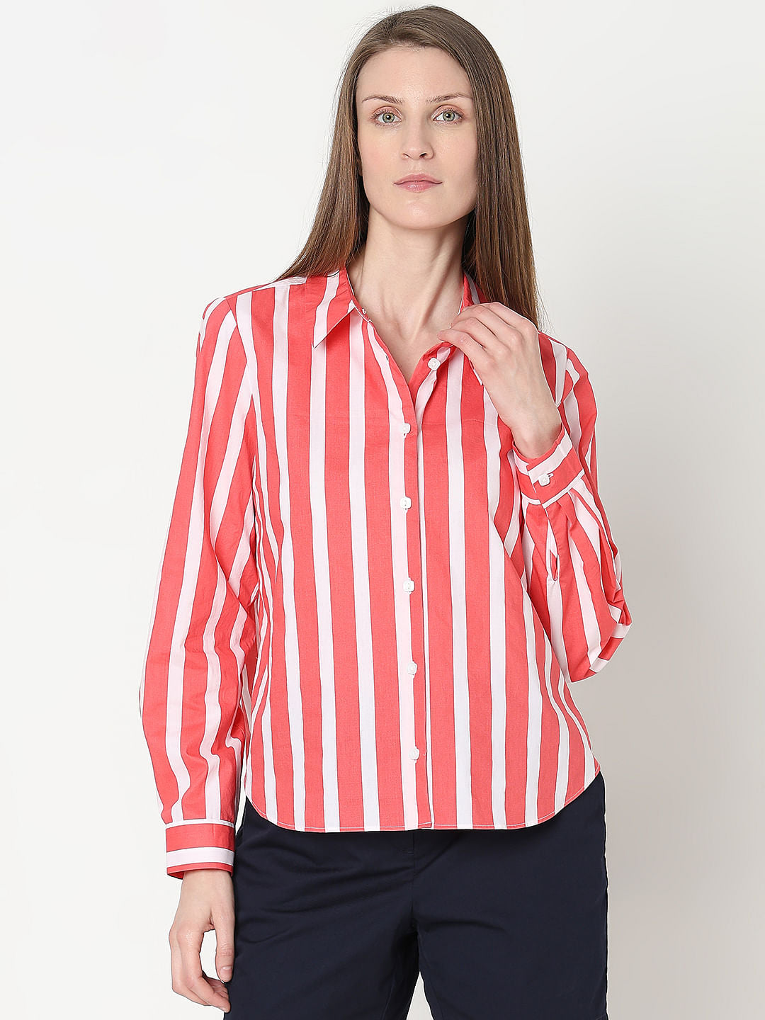 Red Striped Shirt