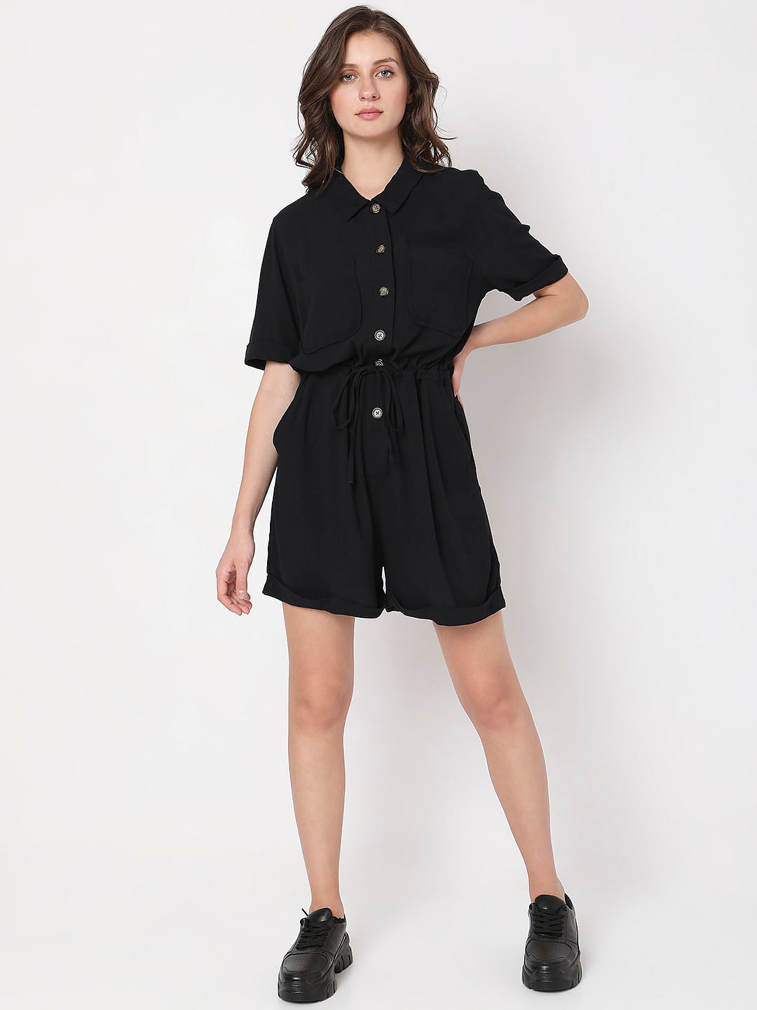 Black Playsuit