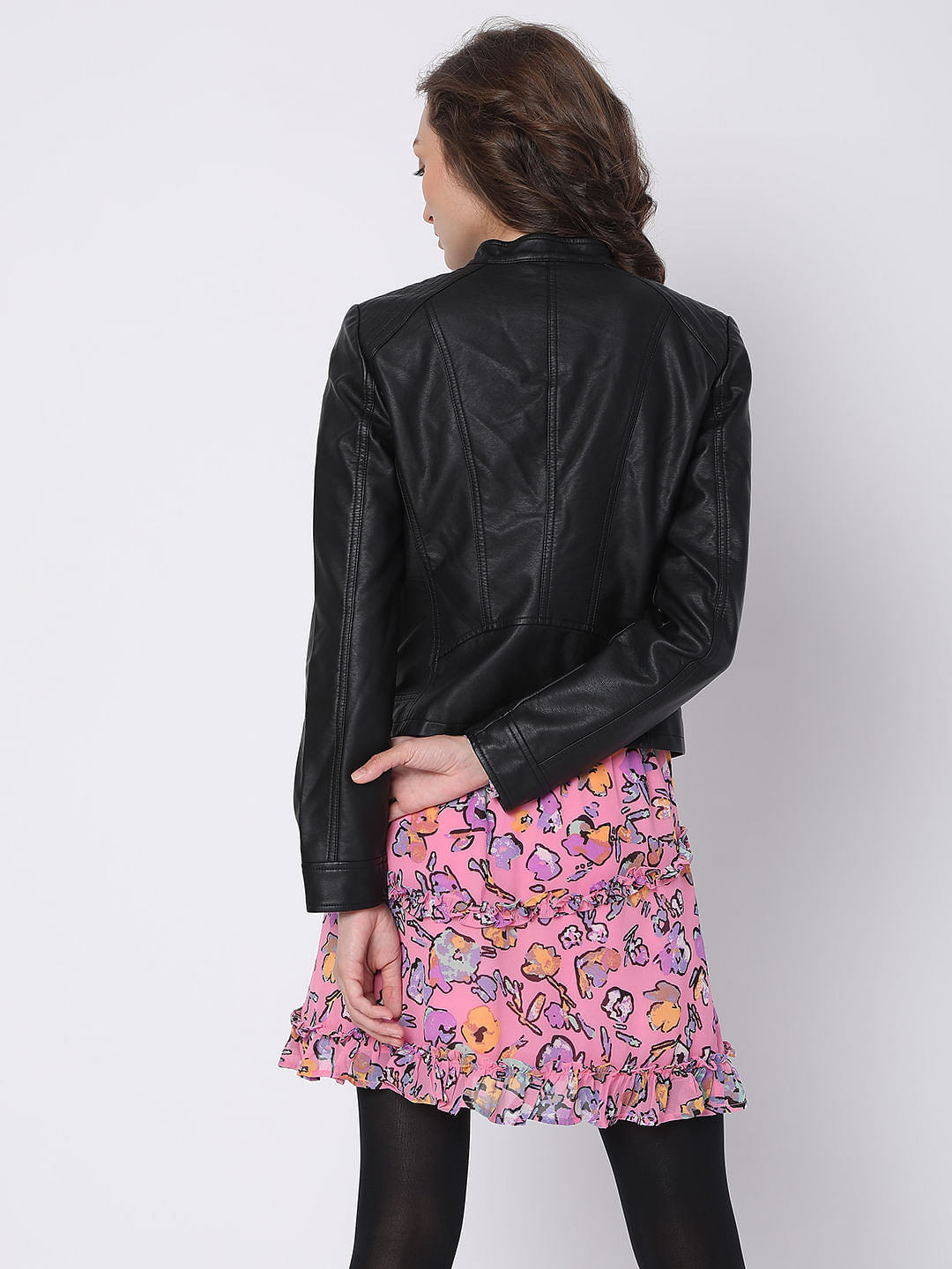 Black Pu Jacket