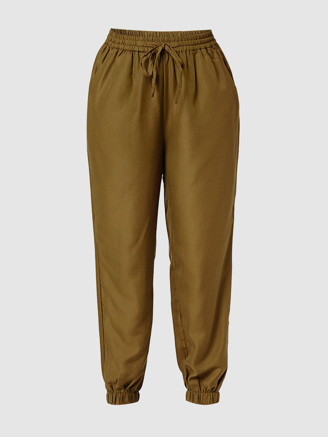 I.Scenery By Vero Moda Green High Rise Pants