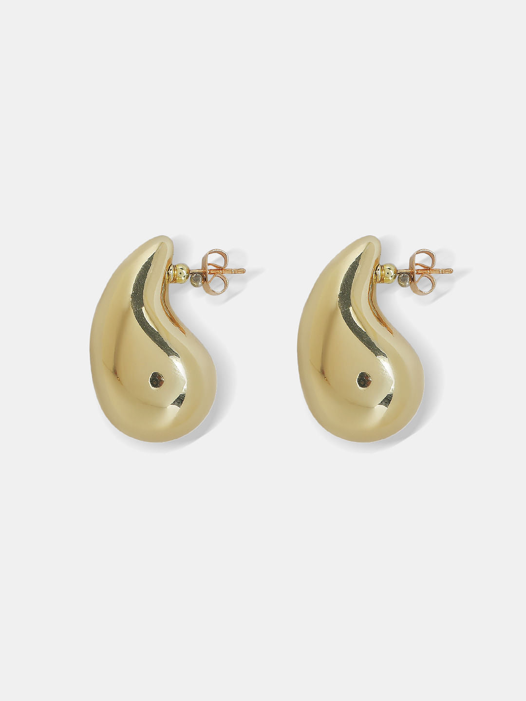 Golden Teardrop Earrings