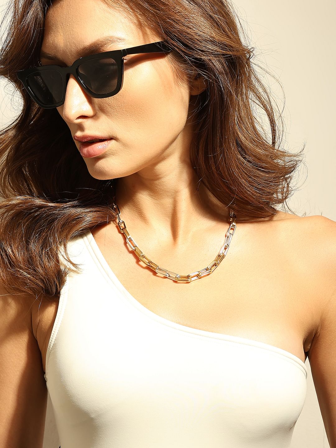 Gold & Silver Chain Necklace