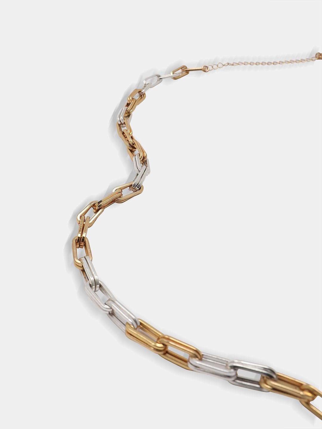 Gold & Silver Chain Necklace