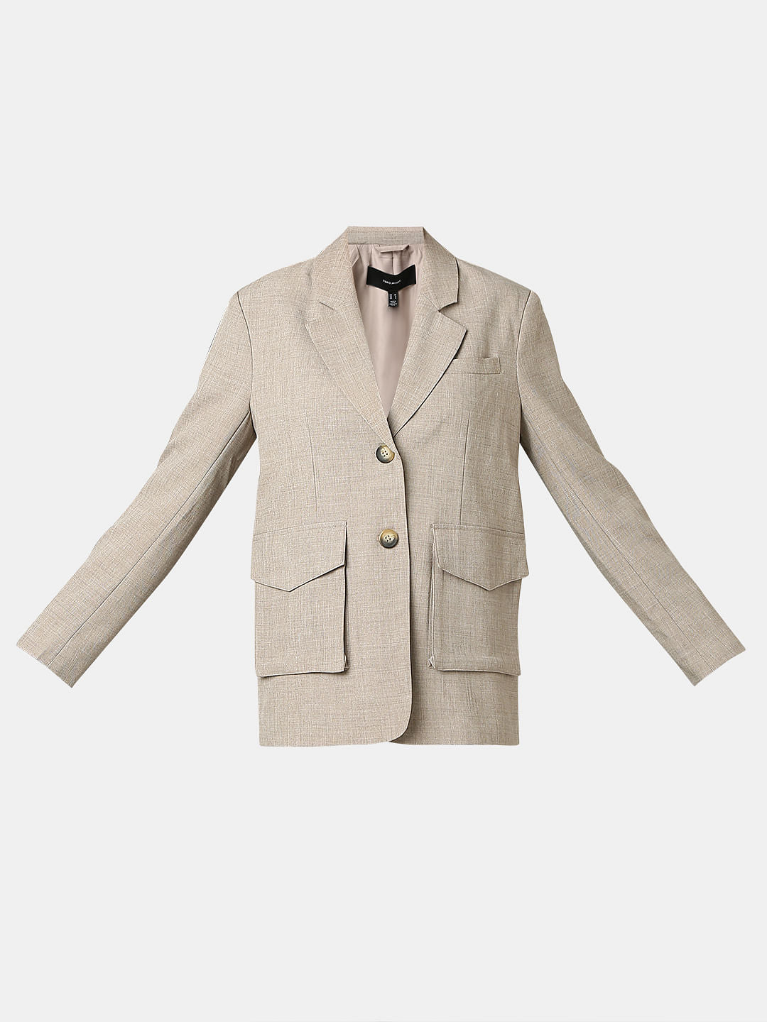 Taupe Grey Co-Ord Set Blazer