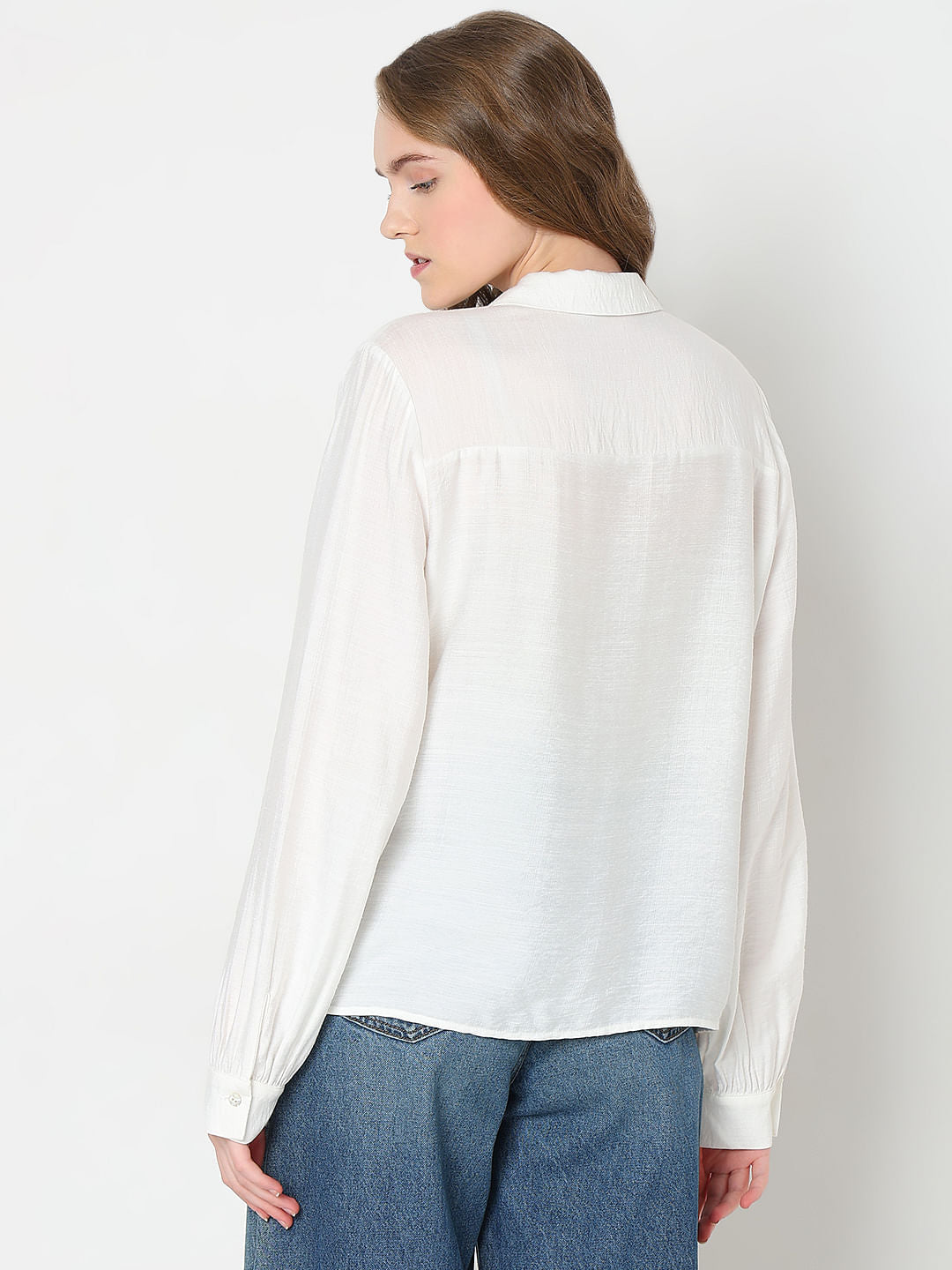 Off-White Full Sleeves Shirt