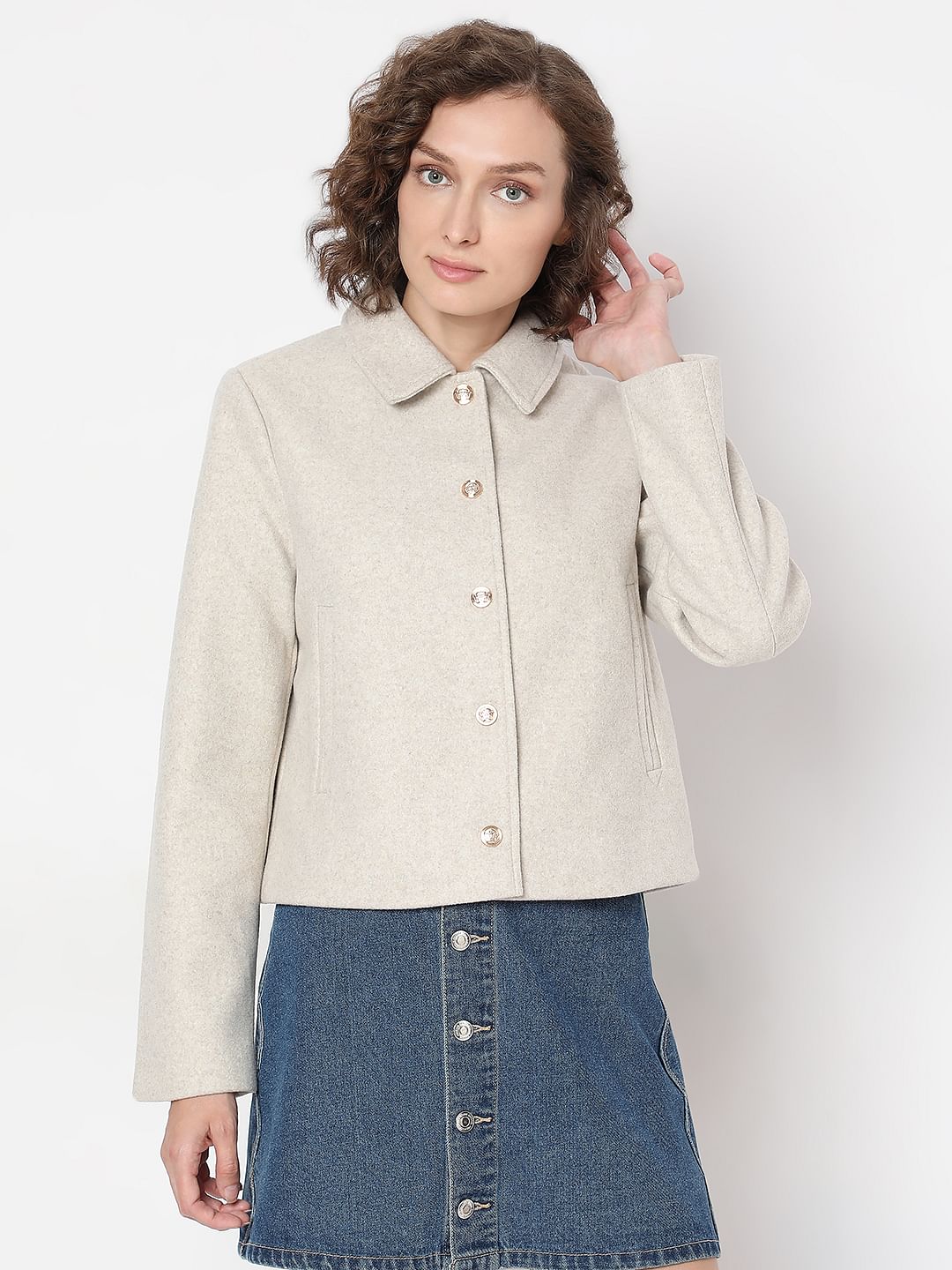 Beige Short Jacket