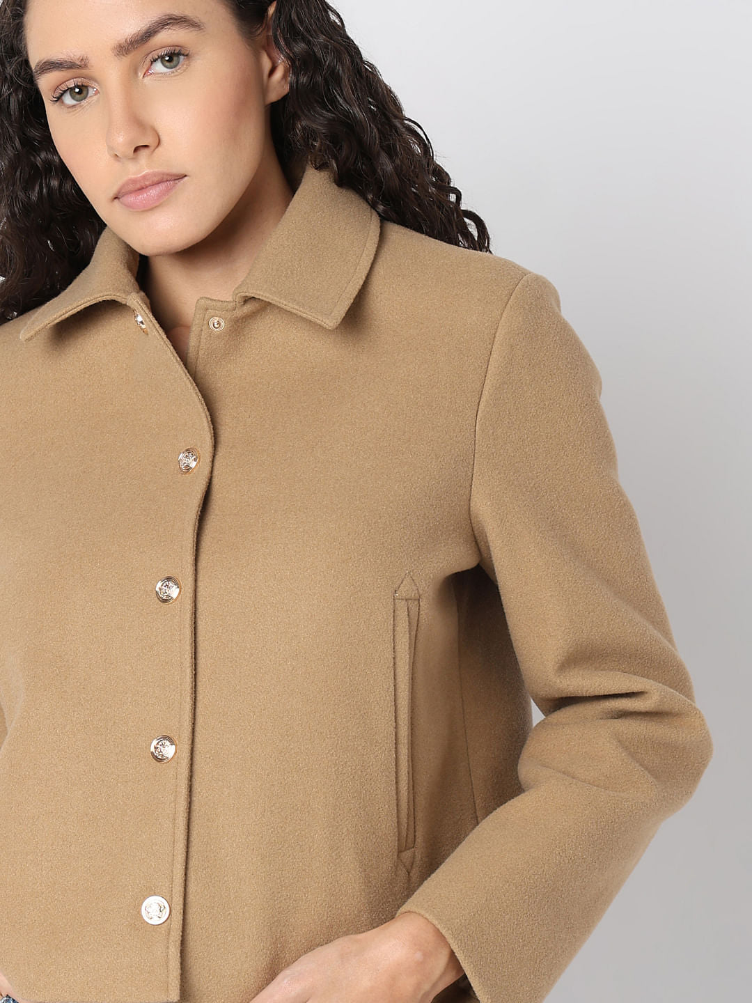 Light Brown Short Jacket