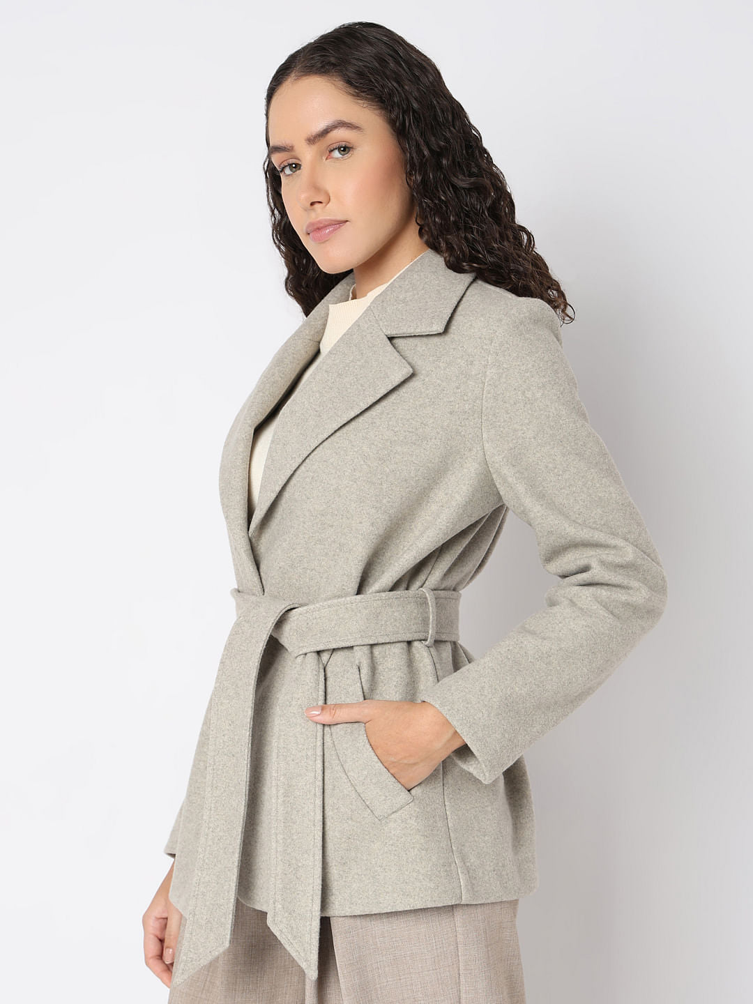 Beige Short Coat