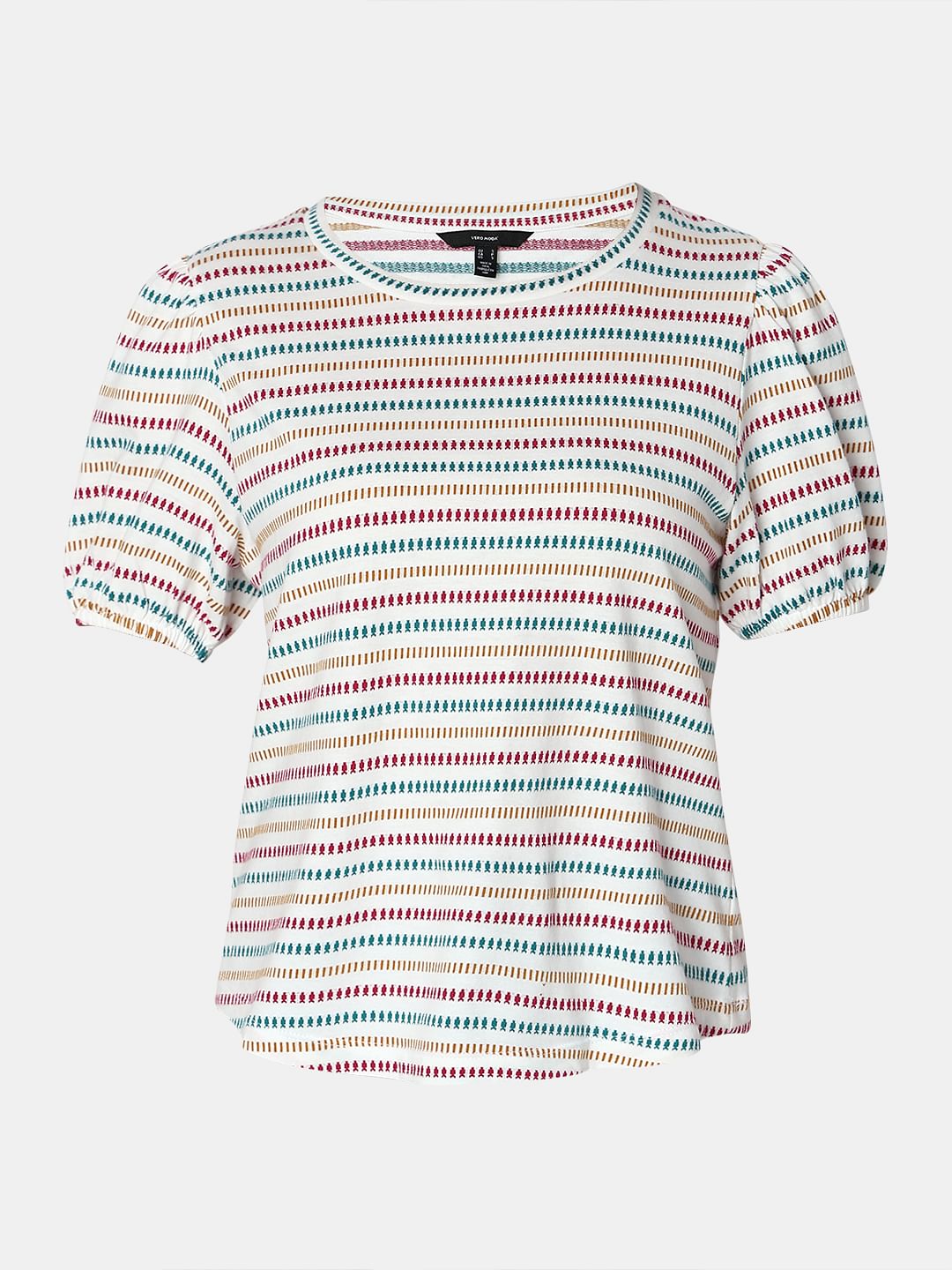 White Striped T-Shirt
