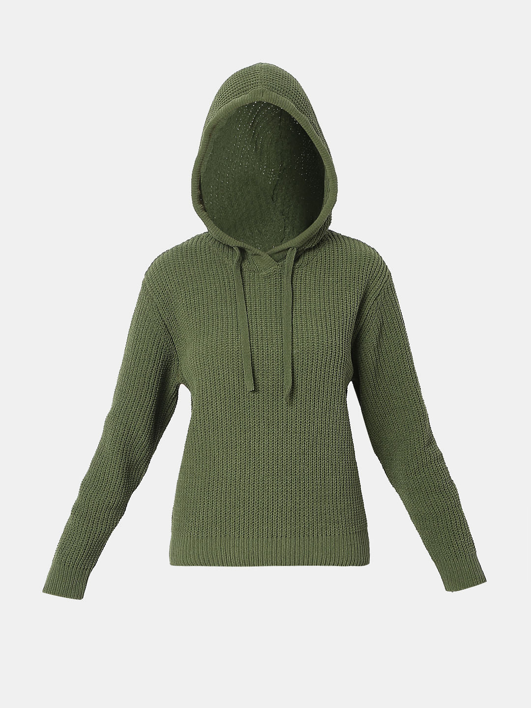 Green Hooded Pullover