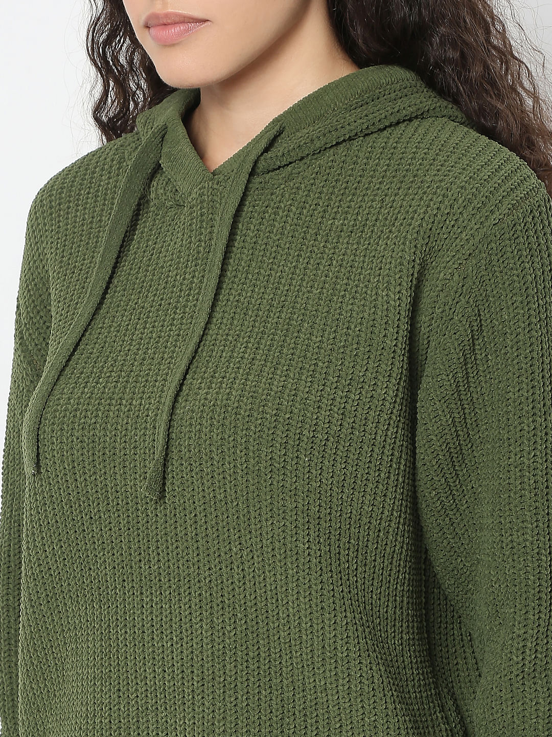 Green Hooded Pullover