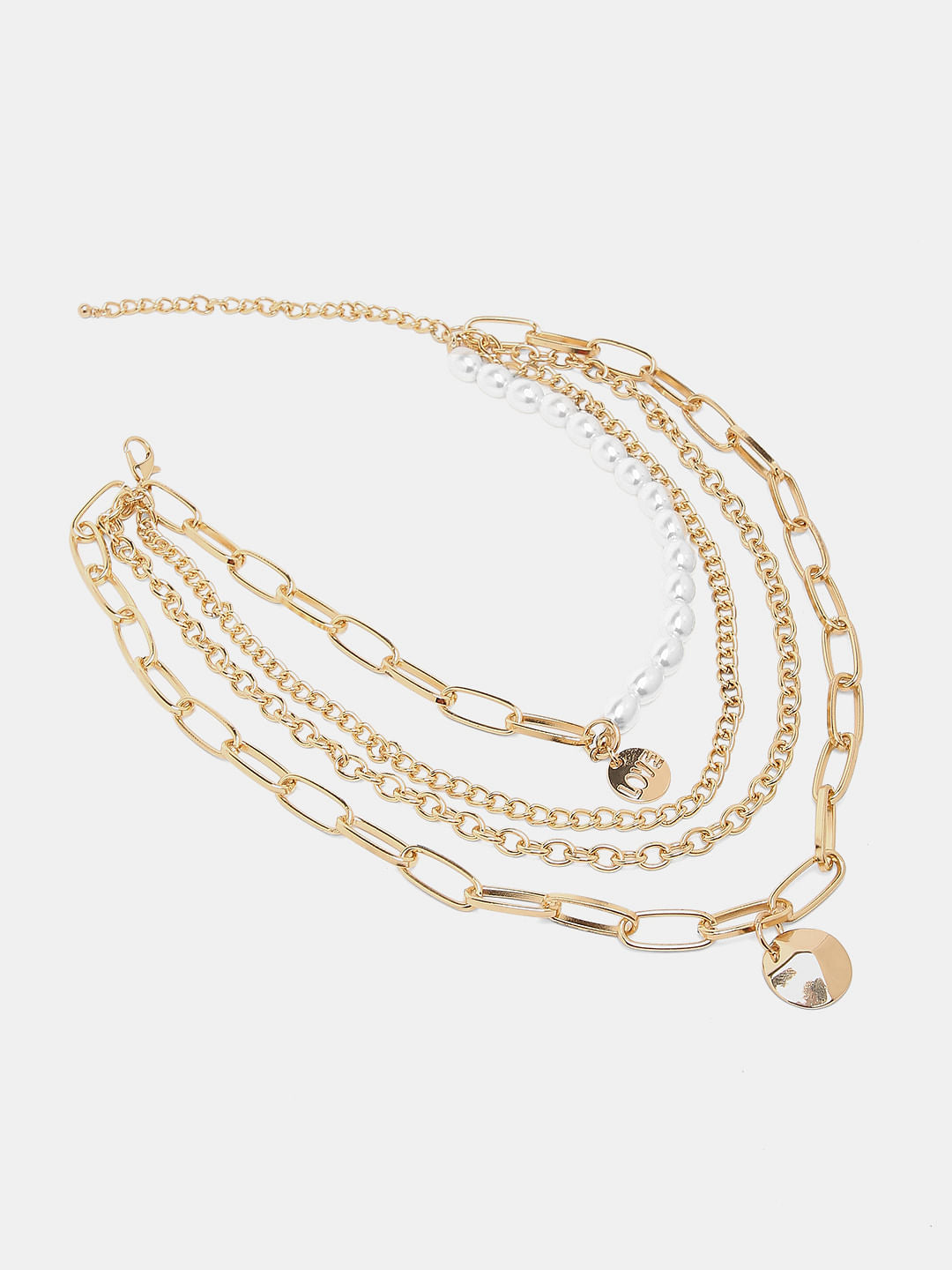 Golden Multi-Layered Necklace