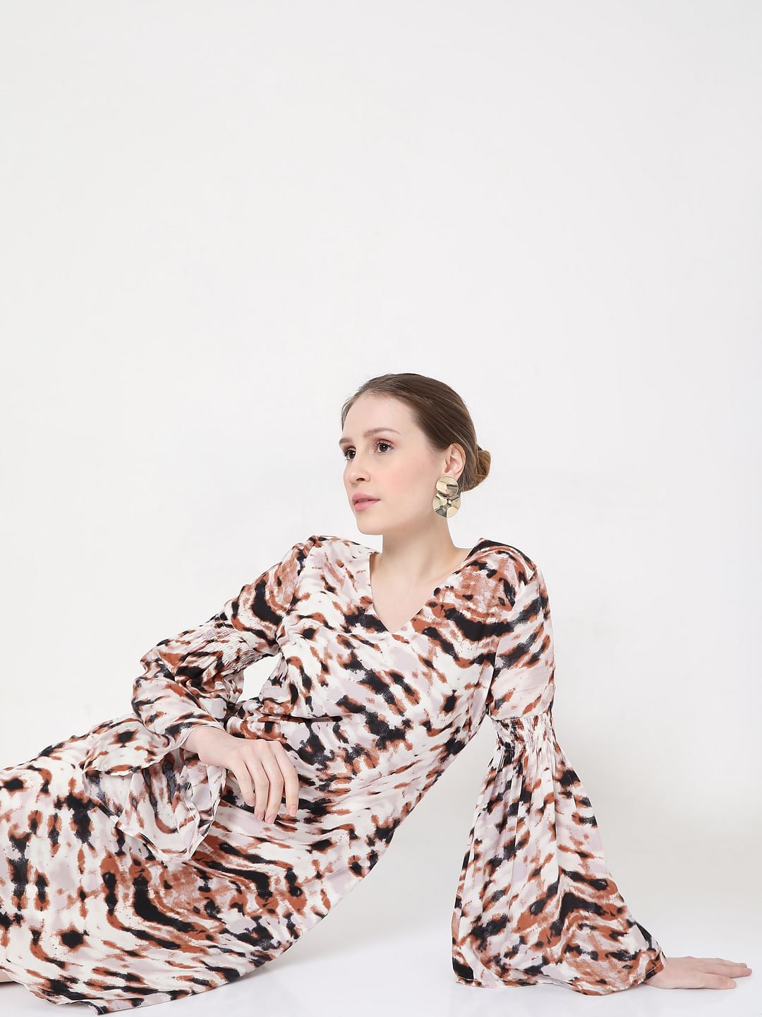 Light Pink Tie Dye Shift Dress