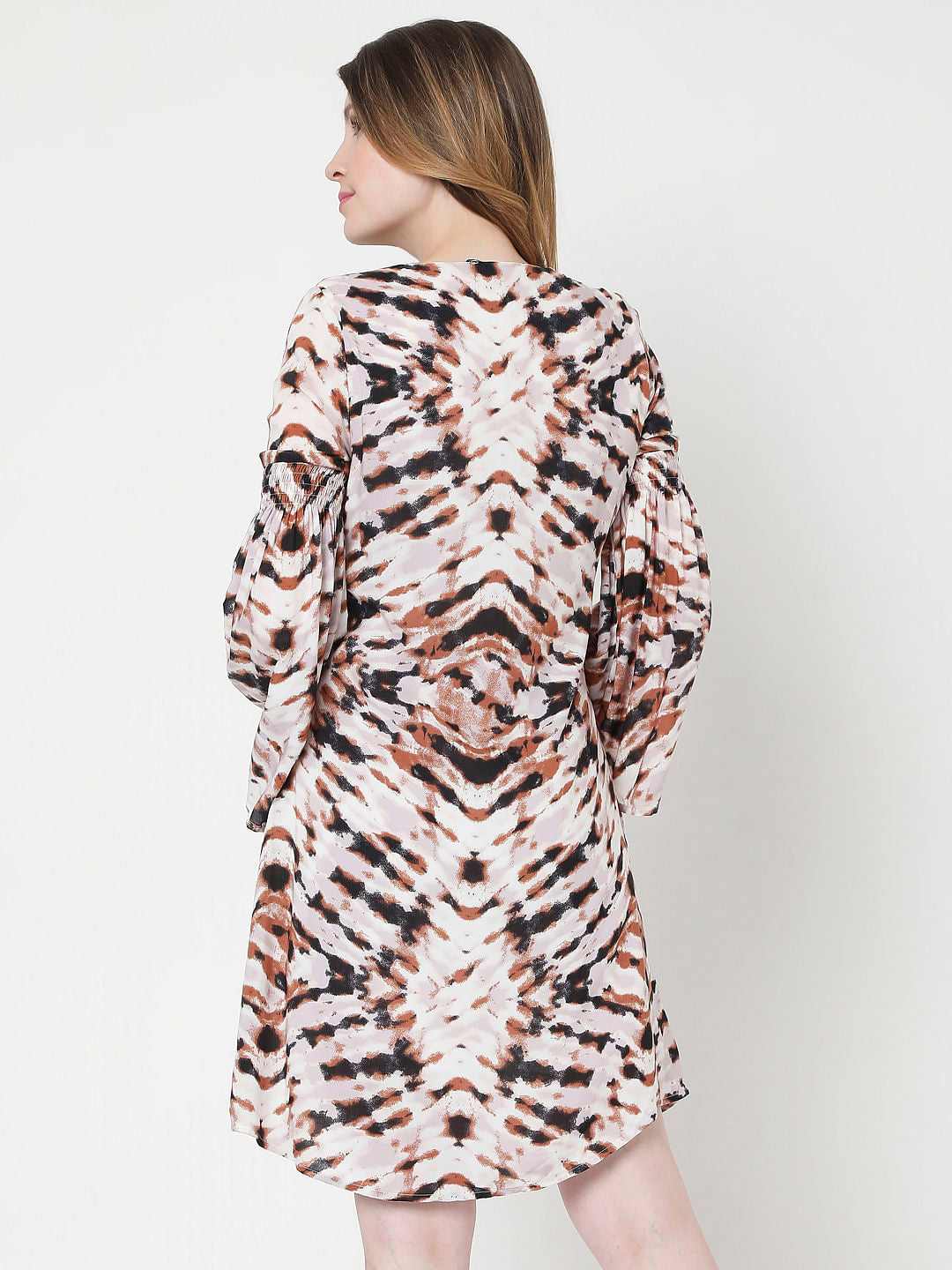 Light Pink Tie Dye Shift Dress