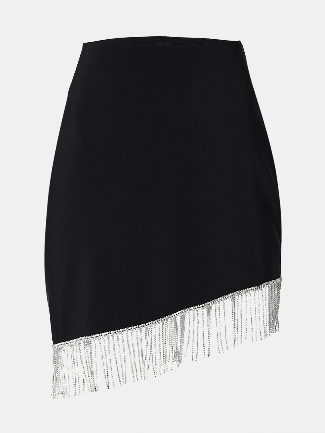 Marquee Black High Rise Embellished Co-Ord Set Skirt