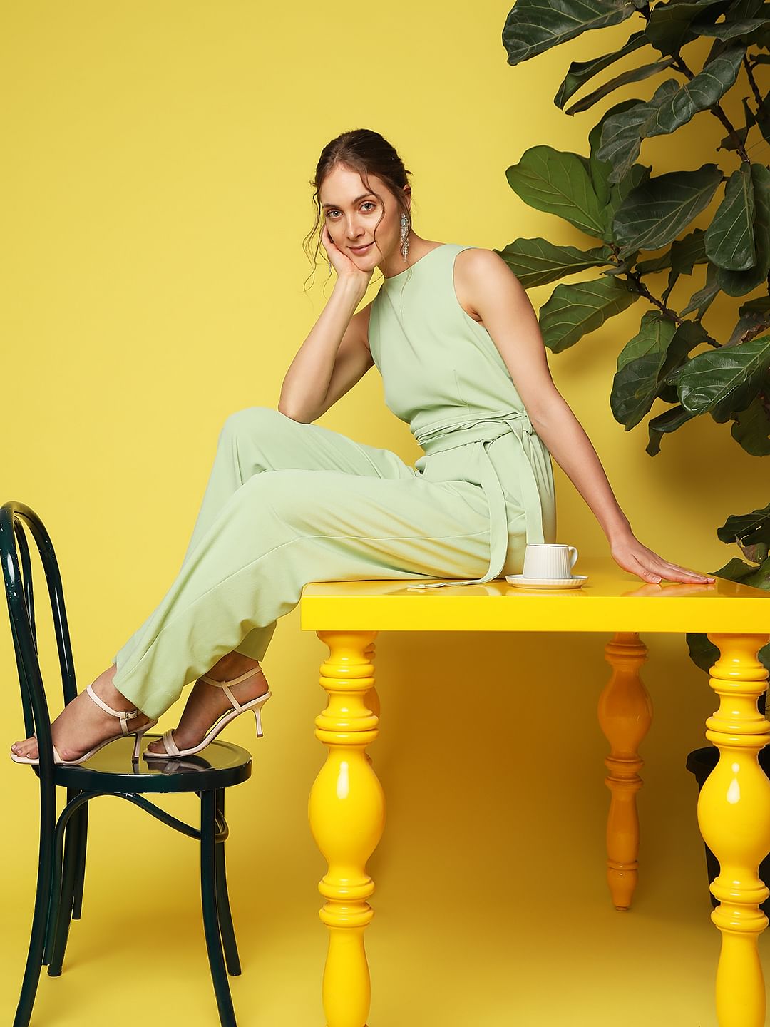 Green Jumpsuit