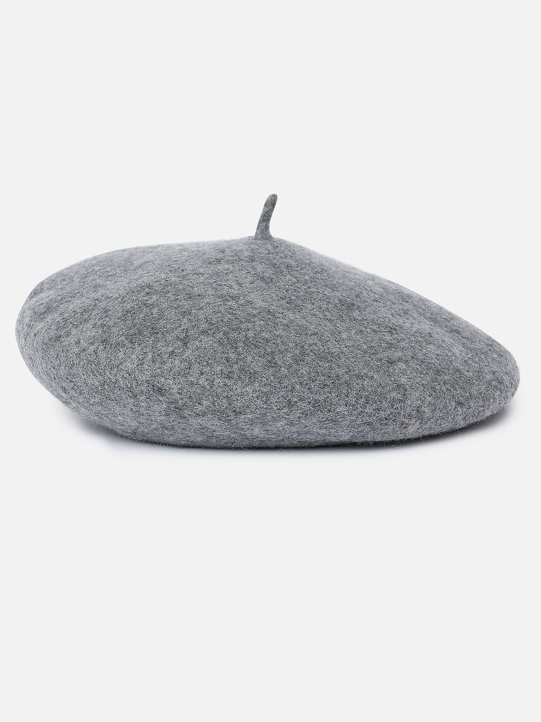 Grey Wool Hat