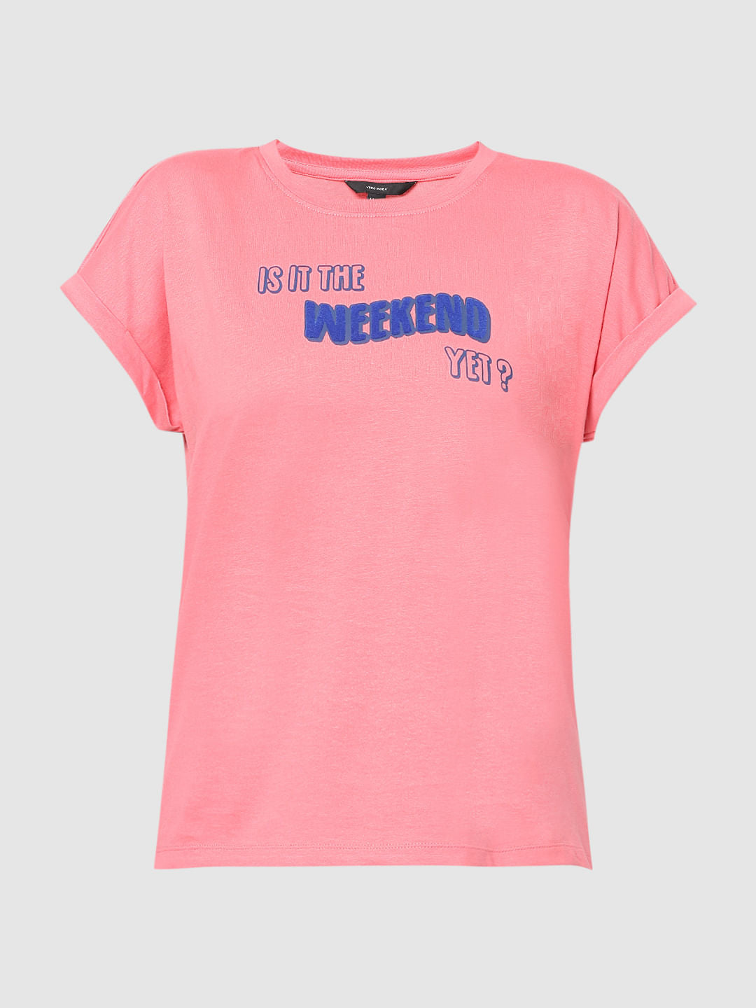 Pink Graphic Print T-Shirt