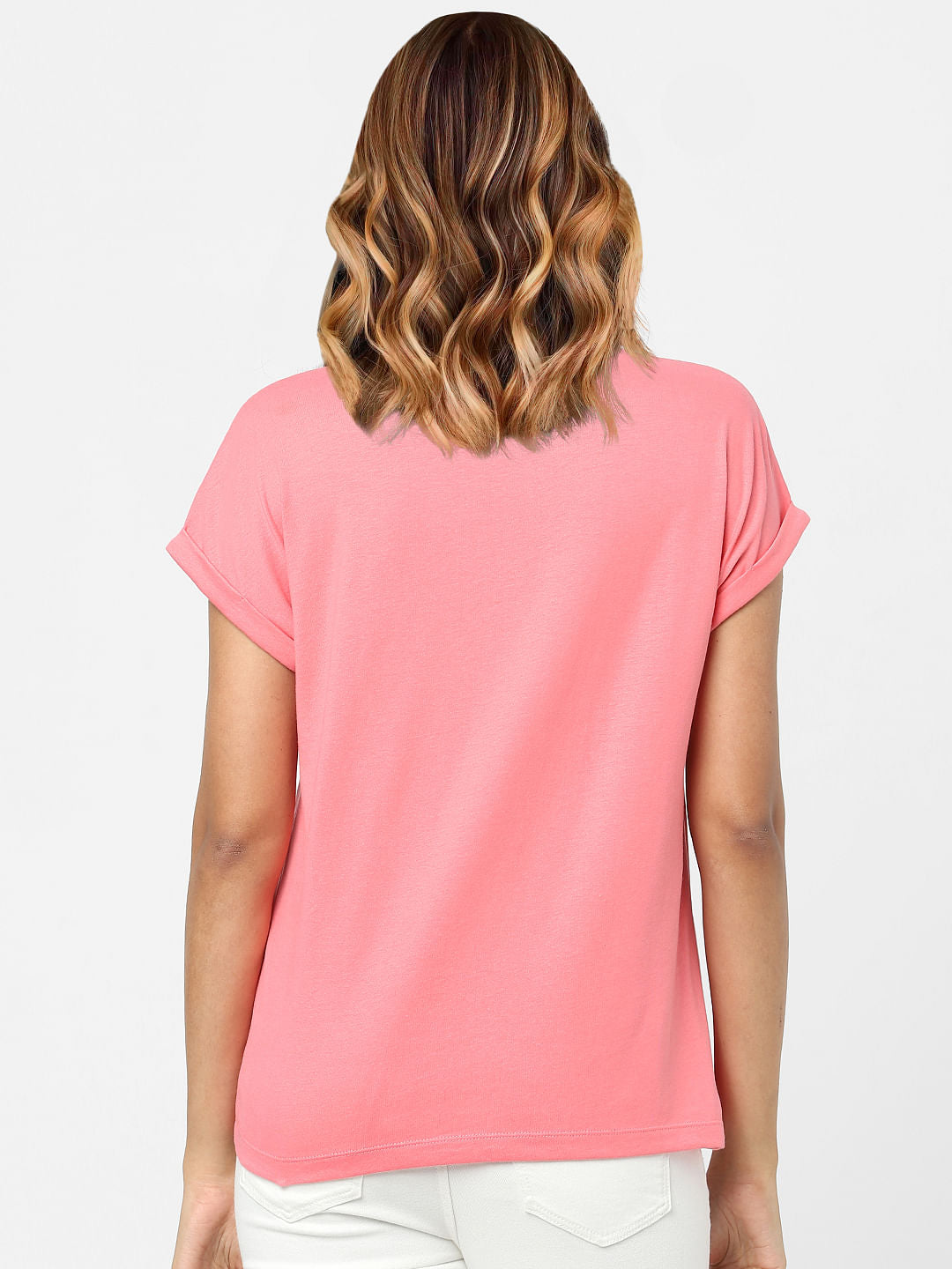 Pink Graphic Print T-Shirt