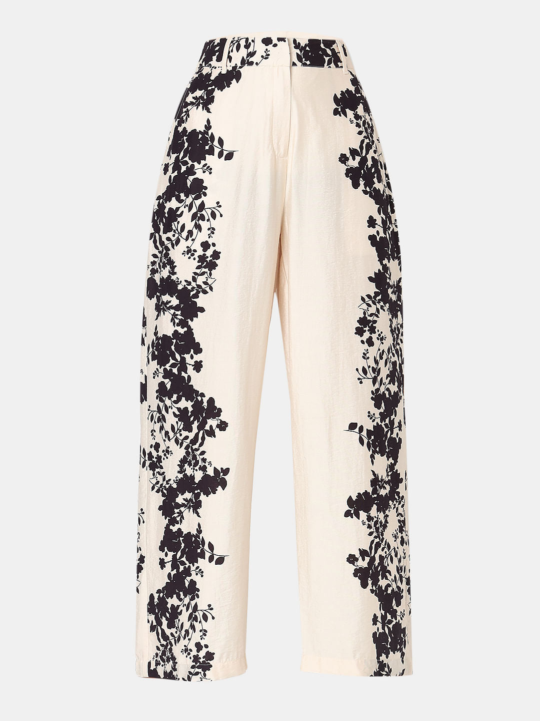 Off-White Printed Co-Ord Set Pants