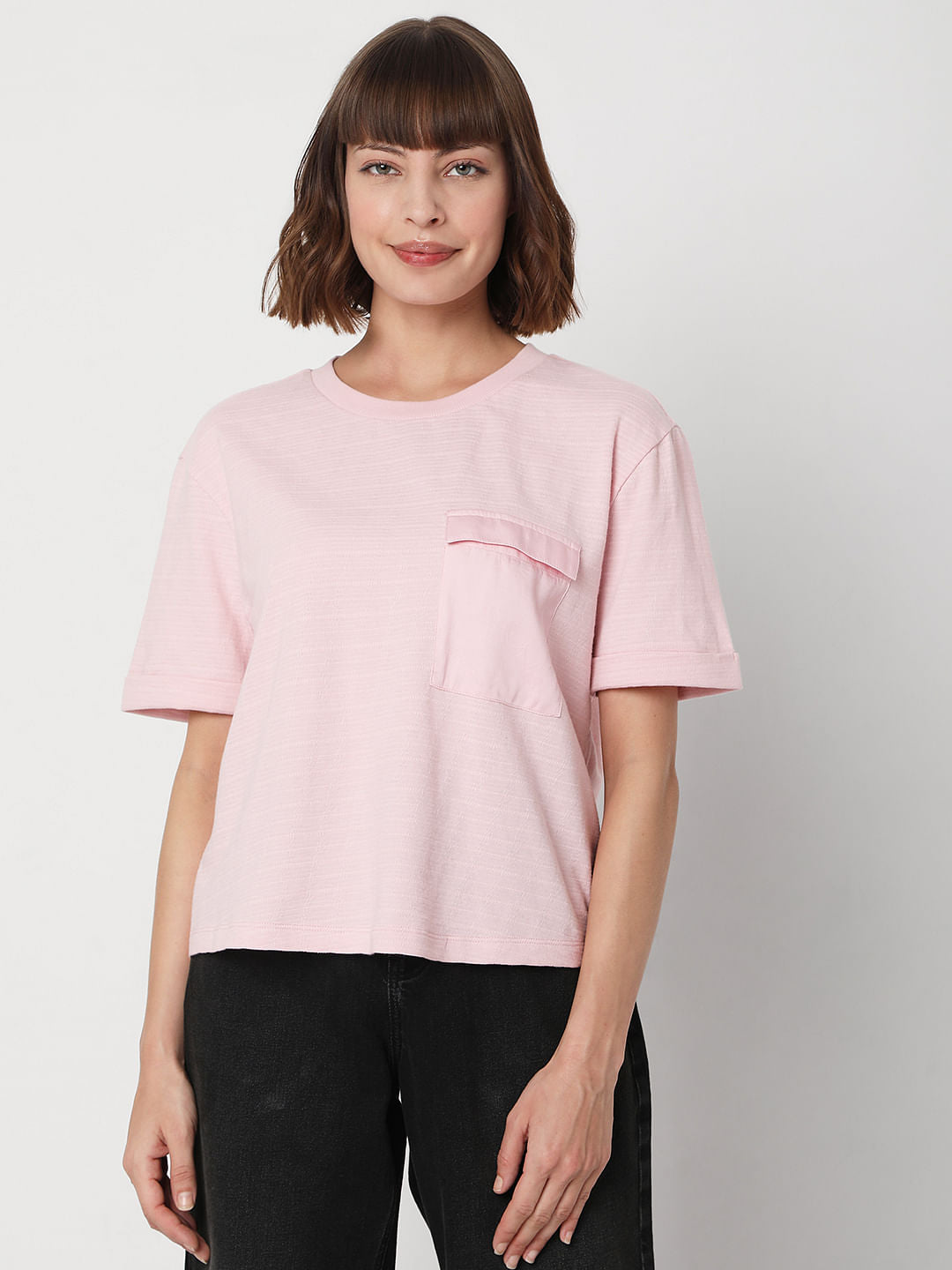 Pink Striped T-Shirt