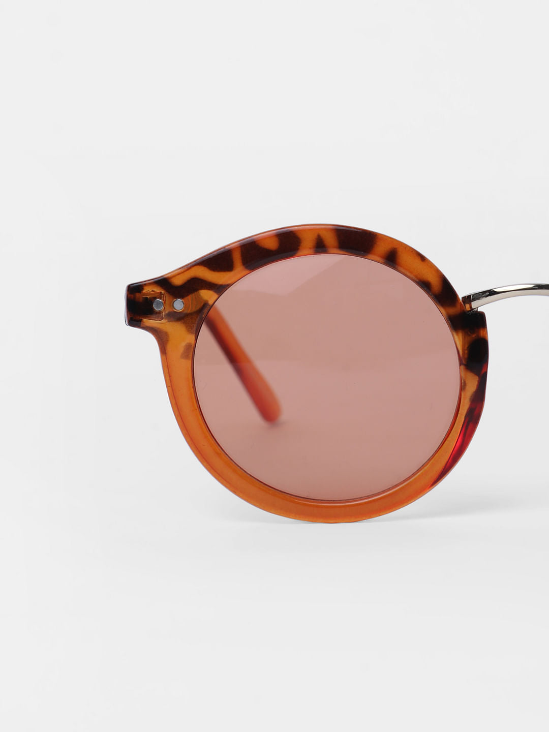 Brown Animal Print Sunglasses