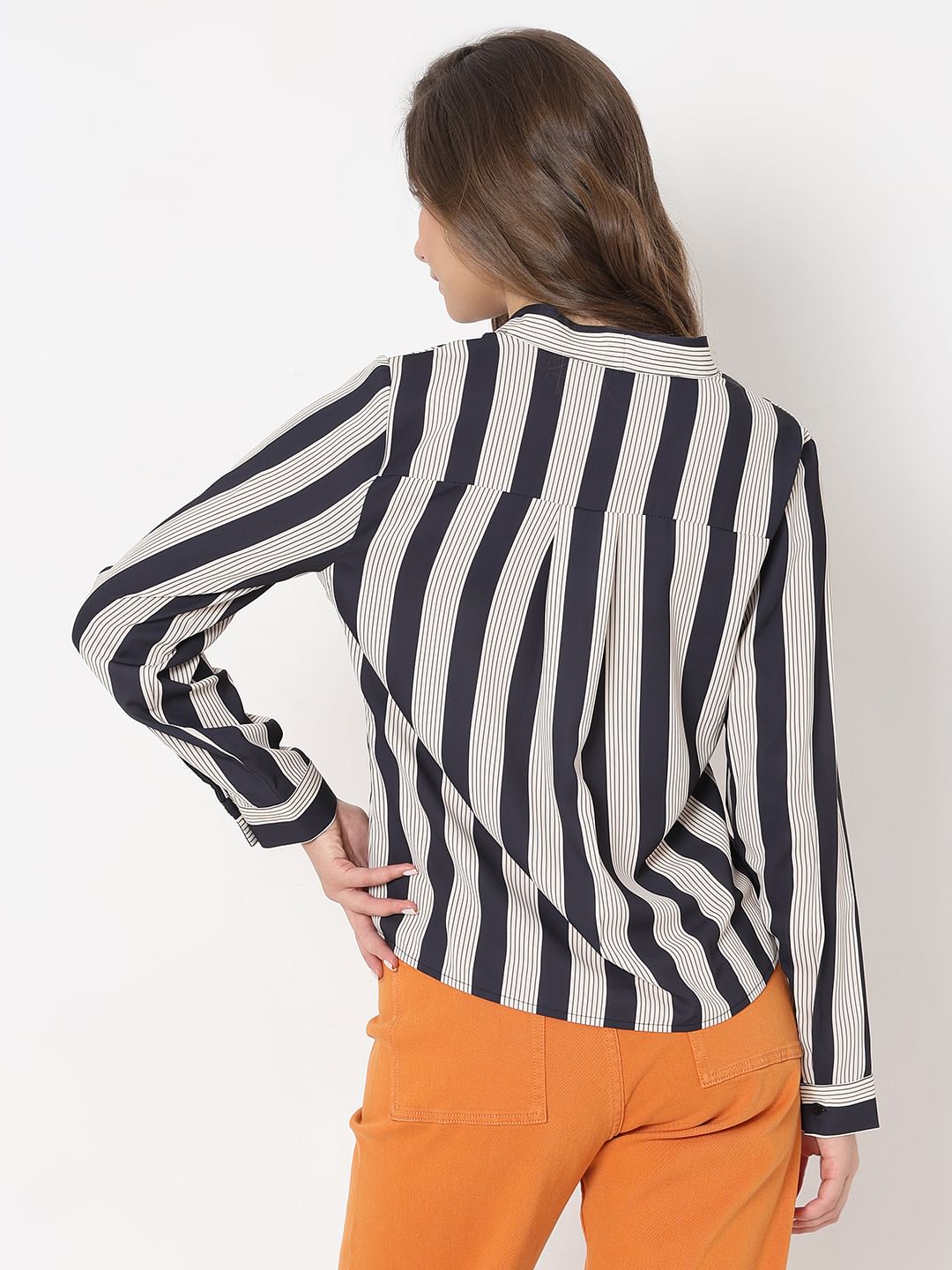 Black Striped Top
