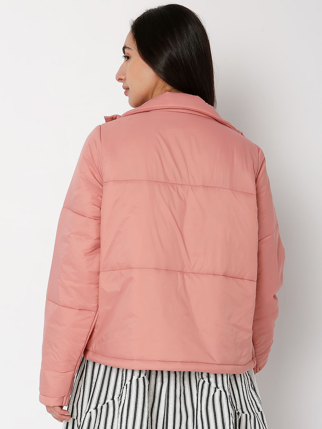Pink Short Padded Jacket
