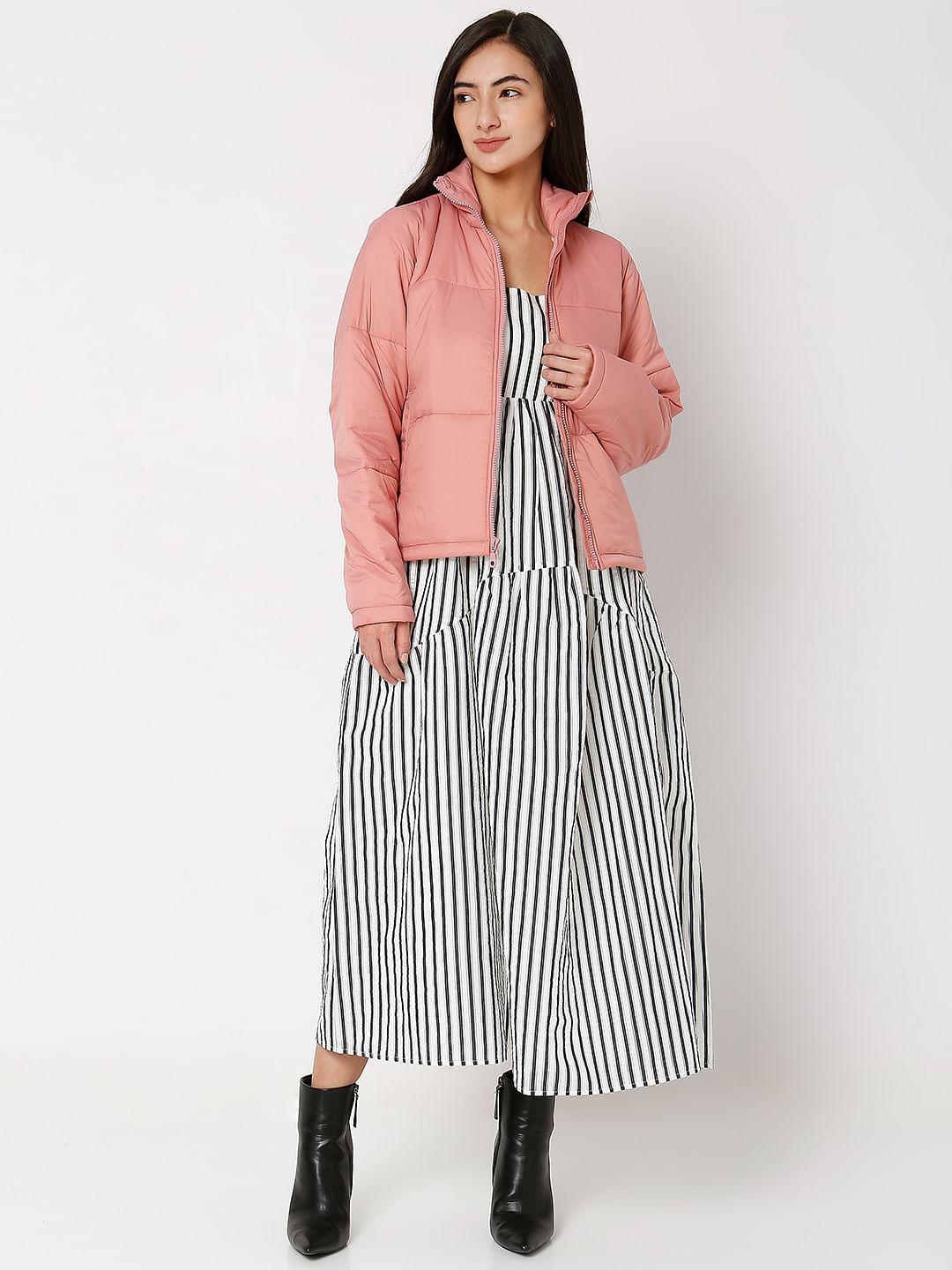 Pink Short Padded Jacket