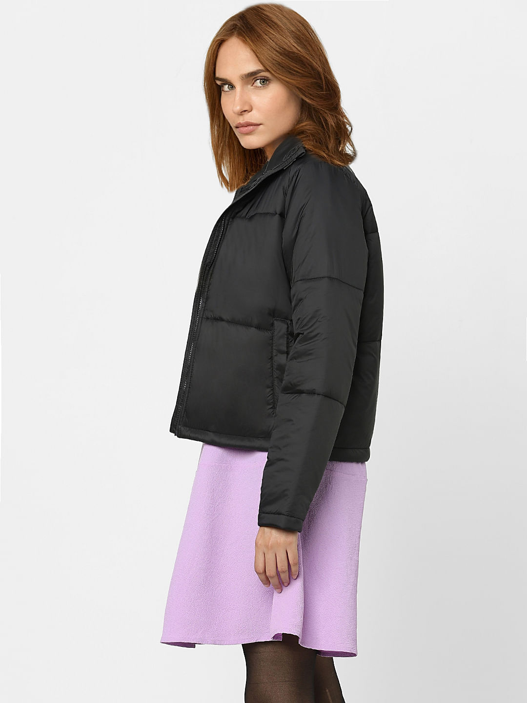 Black Short Padded Jacket