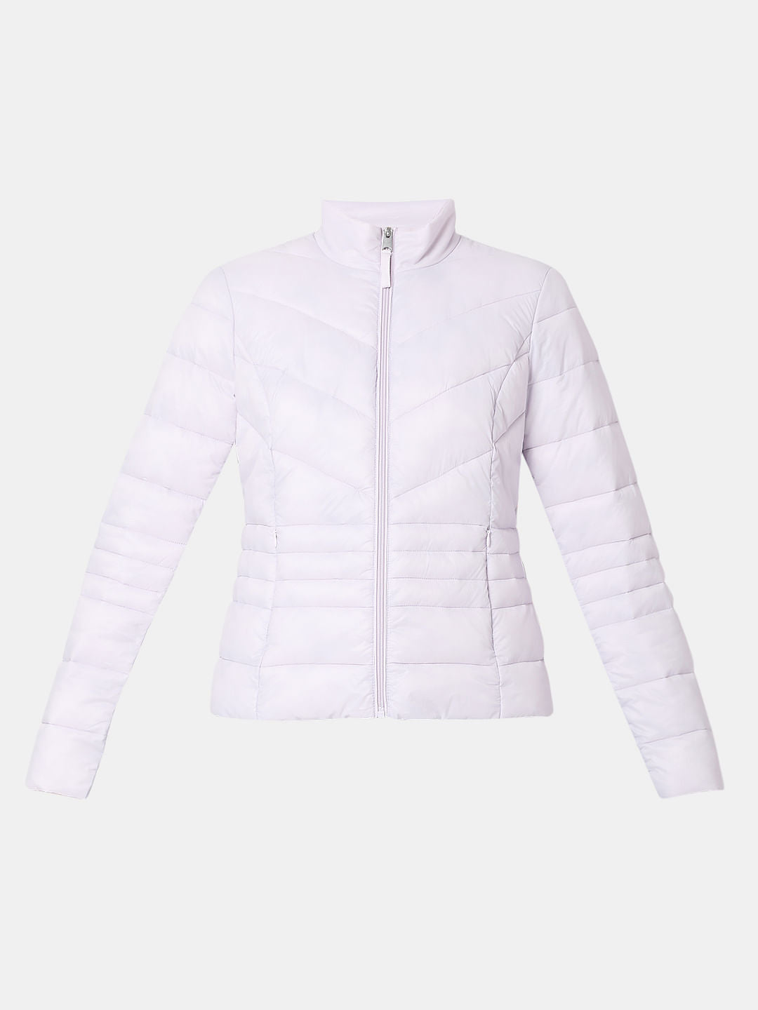Lilac Short Puffer Jacket