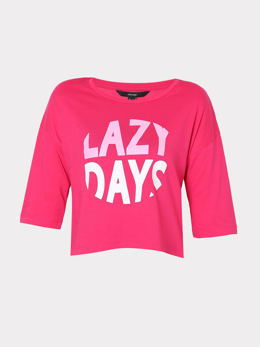 Pink Graphic Print T-Shirt